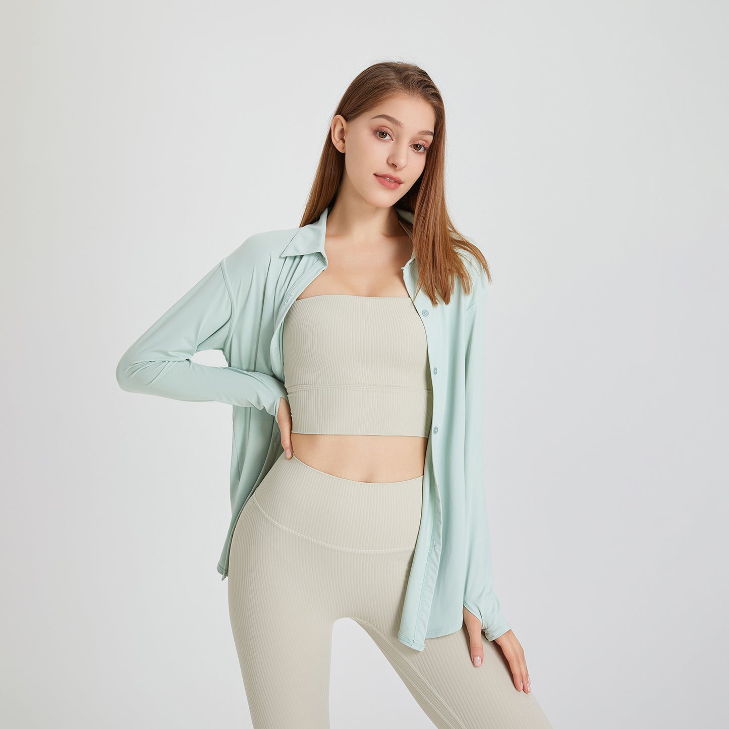 Lightweight Oversized Blouse for Women - Casual Style