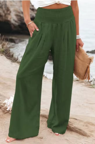 Minimal Wide-Leg Pants